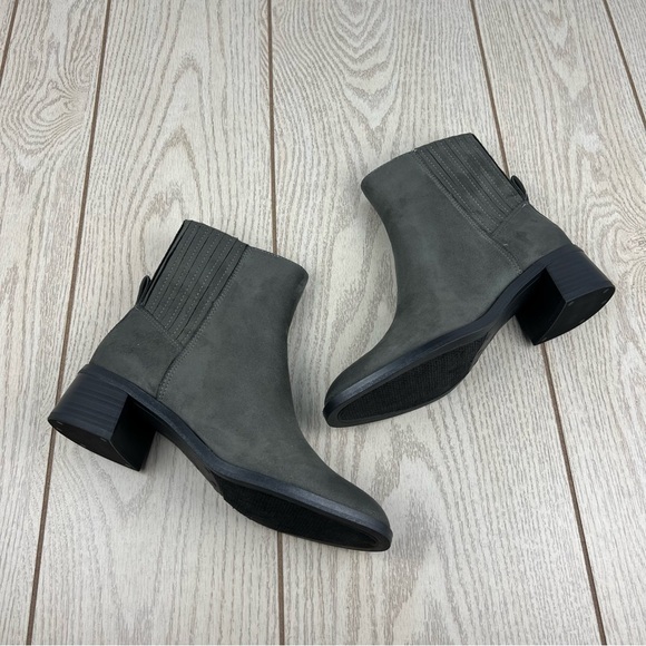 Style & Co Women's Orleyy Zip Dress Booties 7.5M Dark Grey MC - Picture 3 of 8